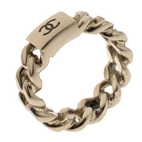 chanel mens rings|vintage chanel rings.